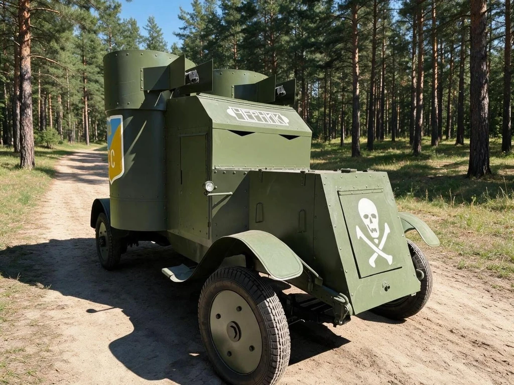 Панцерник Austin Федір Черник Панцерник Austin Федір Черник