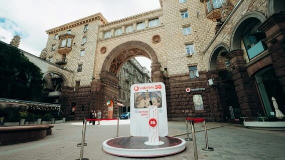 За перший місяць тестування 5G у Києві його випробували 635 000 абонентів Vodafone